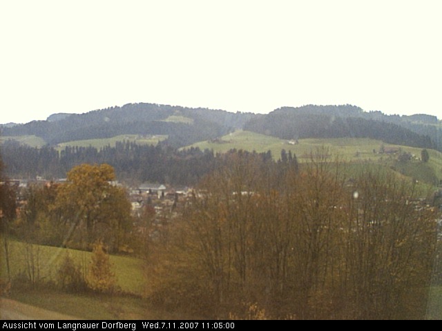 Webcam-Bild: Aussicht vom Dorfberg in Langnau 20071107-110500