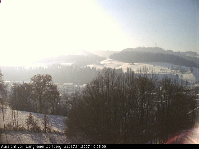 Webcam-Bild: Aussicht vom Dorfberg in Langnau 20071117-100500