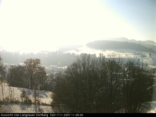 Webcam-Bild: Aussicht vom Dorfberg in Langnau 20071117-110500