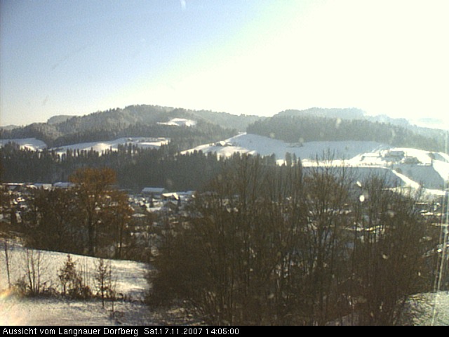 Webcam-Bild: Aussicht vom Dorfberg in Langnau 20071117-140500