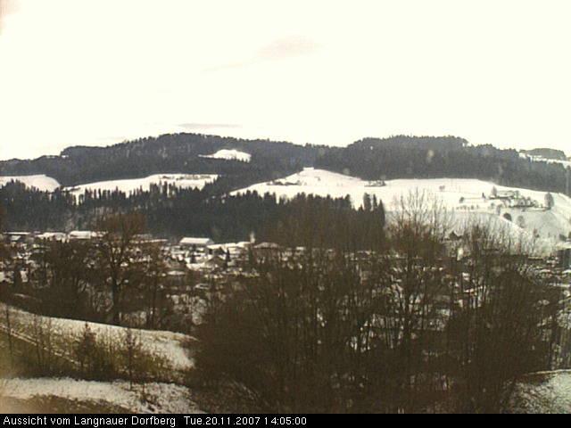 Webcam-Bild: Aussicht vom Dorfberg in Langnau 20071120-140500
