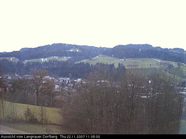 Webcam-Bild: Aussicht vom Dorfberg in Langnau 20071122-110500
