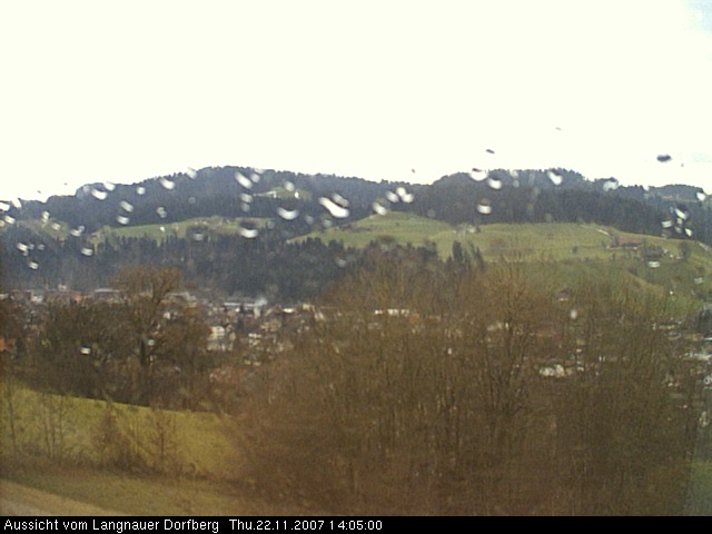 Webcam-Bild: Aussicht vom Dorfberg in Langnau 20071122-140500