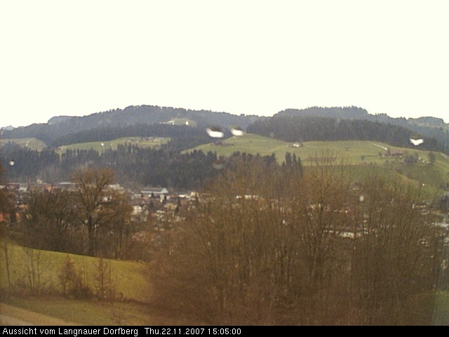 Webcam-Bild: Aussicht vom Dorfberg in Langnau 20071122-150500