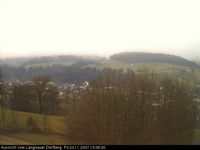 Webcam-Bild: Aussicht vom Dorfberg in Langnau 20071123-100500