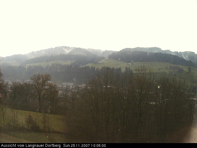 Webcam-Bild: Aussicht vom Dorfberg in Langnau 20071125-100500