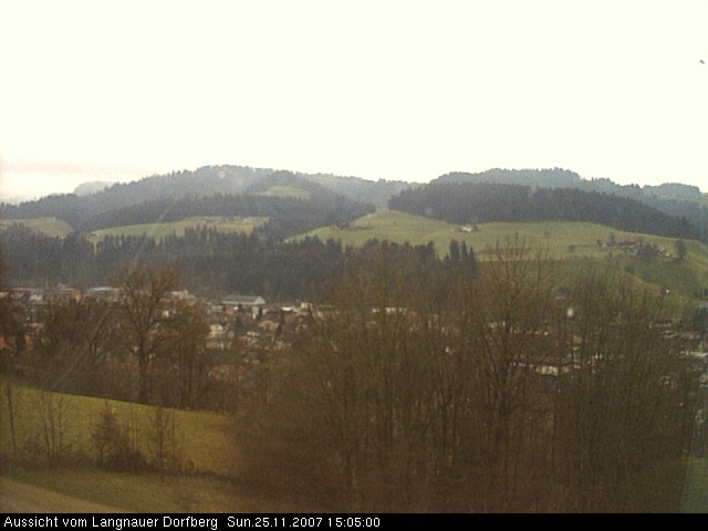 Webcam-Bild: Aussicht vom Dorfberg in Langnau 20071125-150500