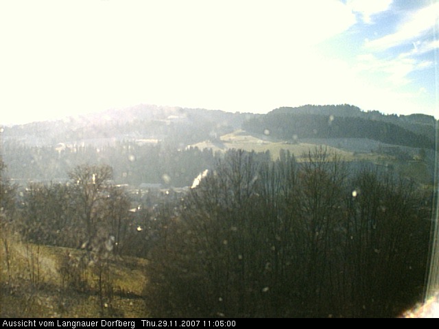 Webcam-Bild: Aussicht vom Dorfberg in Langnau 20071129-110500