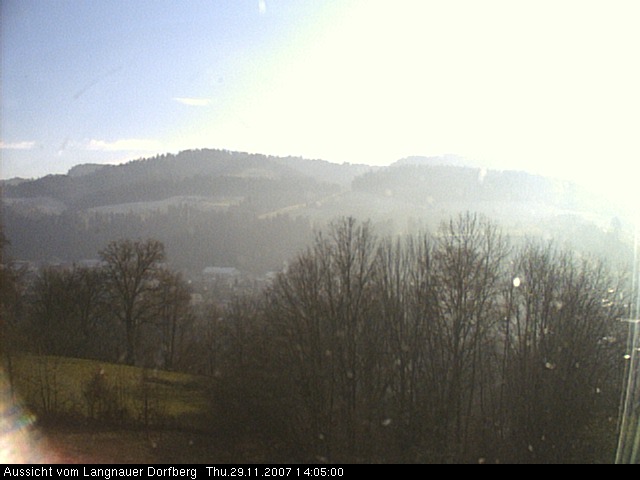 Webcam-Bild: Aussicht vom Dorfberg in Langnau 20071129-140500
