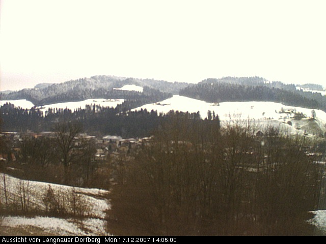 Webcam-Bild: Aussicht vom Dorfberg in Langnau 20071217-140500