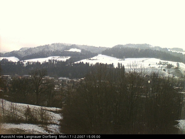 Webcam-Bild: Aussicht vom Dorfberg in Langnau 20071217-150500