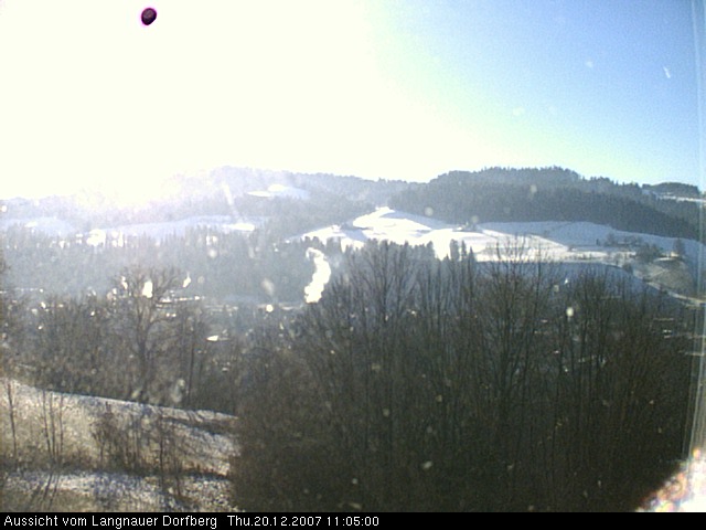 Webcam-Bild: Aussicht vom Dorfberg in Langnau 20071220-110500