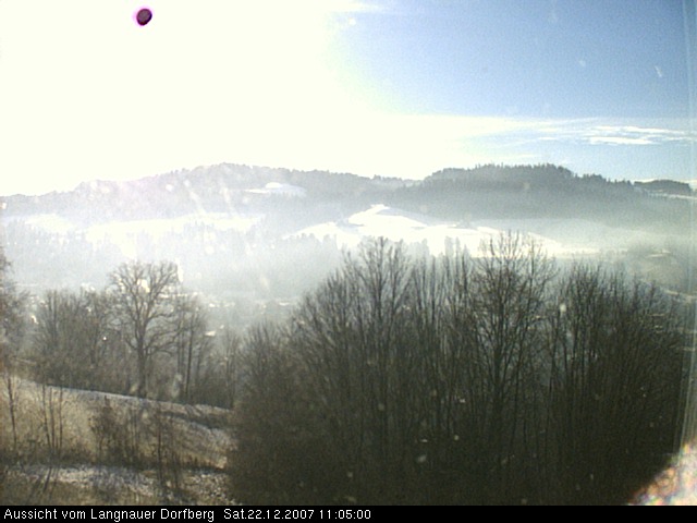 Webcam-Bild: Aussicht vom Dorfberg in Langnau 20071222-110500