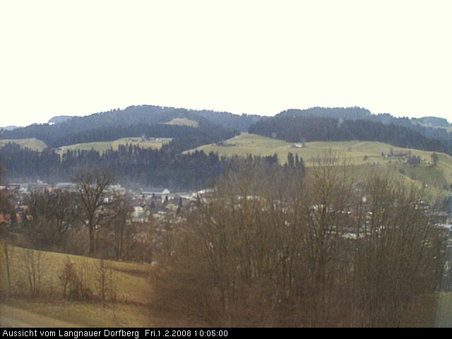 Webcam-Bild: Aussicht vom Dorfberg in Langnau 20080201-100500