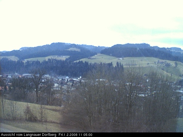 Webcam-Bild: Aussicht vom Dorfberg in Langnau 20080201-110500