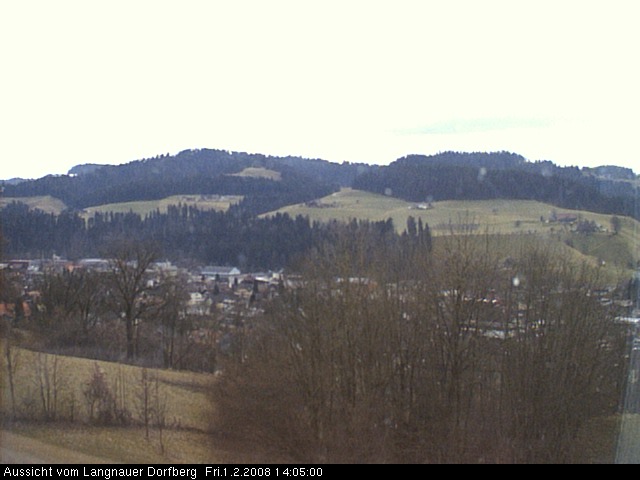 Webcam-Bild: Aussicht vom Dorfberg in Langnau 20080201-140500