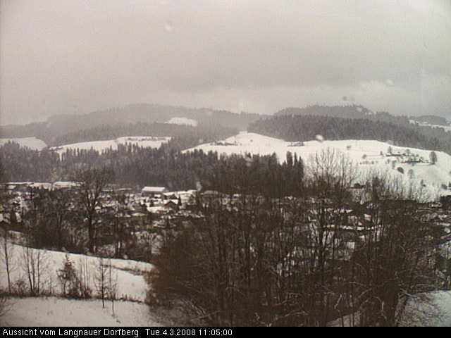 Webcam-Bild: Aussicht vom Dorfberg in Langnau 20080304-110500