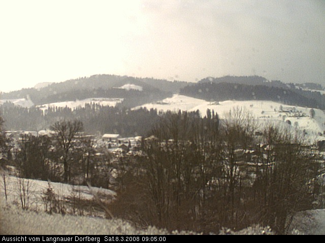 Webcam-Bild: Aussicht vom Dorfberg in Langnau 20080308-090500