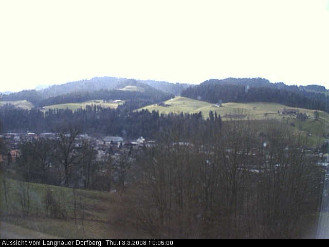 Webcam-Bild: Aussicht vom Dorfberg in Langnau 20080313-100500