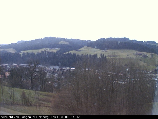 Webcam-Bild: Aussicht vom Dorfberg in Langnau 20080313-110500