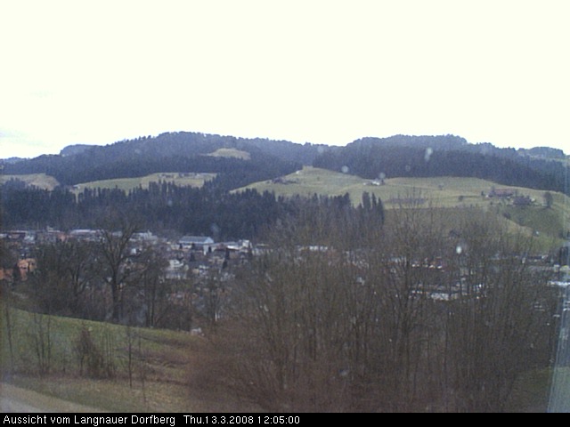 Webcam-Bild: Aussicht vom Dorfberg in Langnau 20080313-120500
