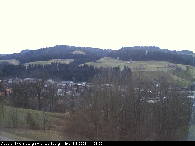 Webcam-Bild: Aussicht vom Dorfberg in Langnau 20080313-140500