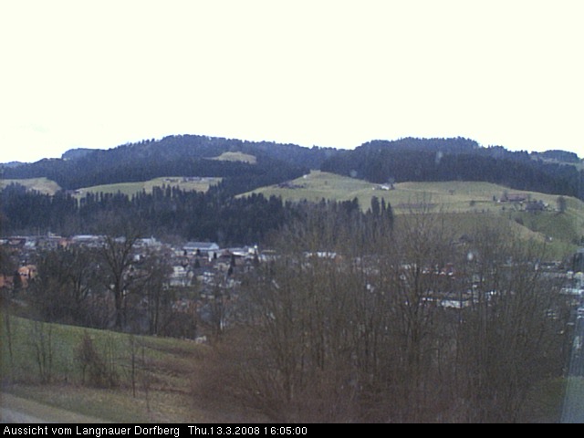 Webcam-Bild: Aussicht vom Dorfberg in Langnau 20080313-160500