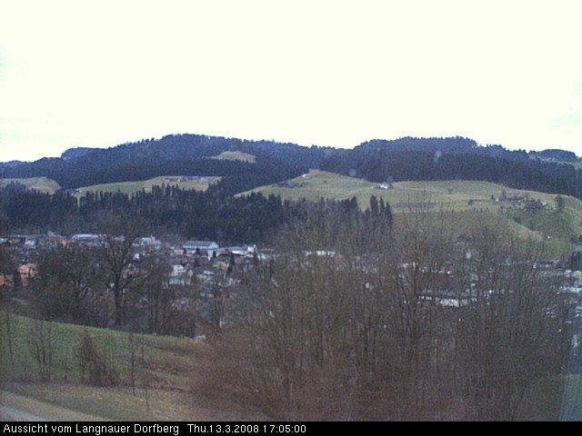 Webcam-Bild: Aussicht vom Dorfberg in Langnau 20080313-170500