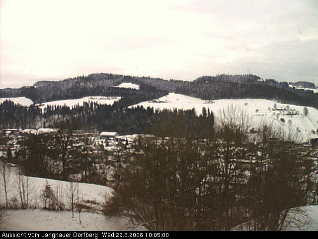 Webcam-Bild: Aussicht vom Dorfberg in Langnau 20080326-100500