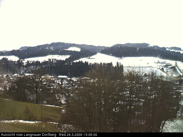 Webcam-Bild: Aussicht vom Dorfberg in Langnau 20080326-150500