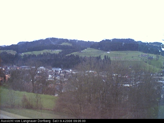 Webcam-Bild: Aussicht vom Dorfberg in Langnau 20080419-090500