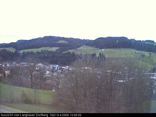 Webcam-Bild: Aussicht vom Dorfberg in Langnau 20080419-100500