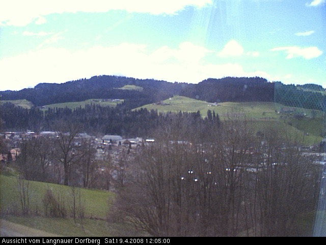 Webcam-Bild: Aussicht vom Dorfberg in Langnau 20080419-120500