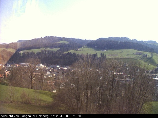 Webcam-Bild: Aussicht vom Dorfberg in Langnau 20080426-170500