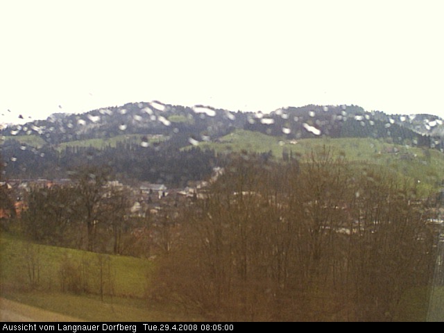 Webcam-Bild: Aussicht vom Dorfberg in Langnau 20080429-080500