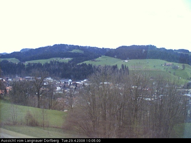 Webcam-Bild: Aussicht vom Dorfberg in Langnau 20080429-100500