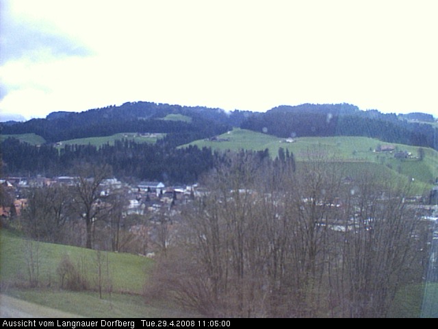 Webcam-Bild: Aussicht vom Dorfberg in Langnau 20080429-110500