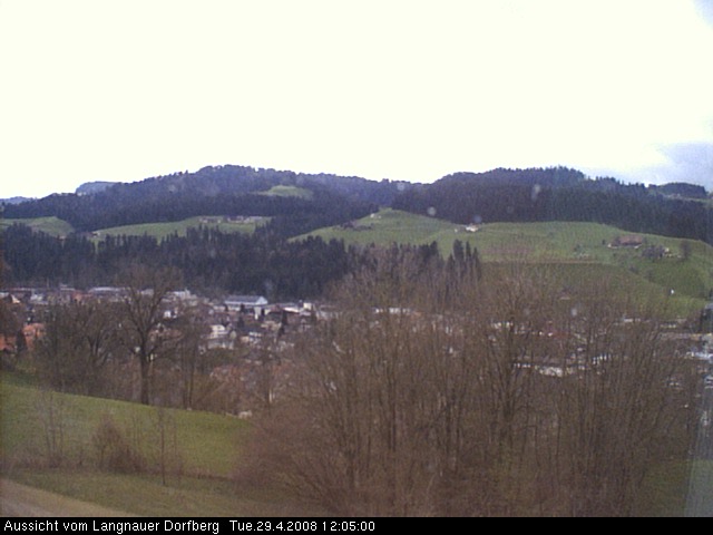Webcam-Bild: Aussicht vom Dorfberg in Langnau 20080429-120500
