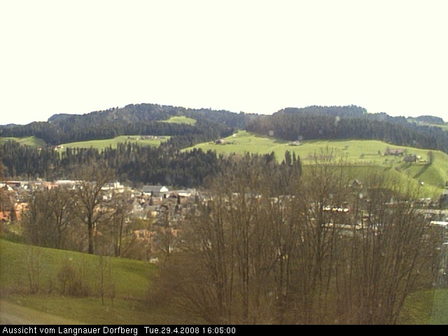 Webcam-Bild: Aussicht vom Dorfberg in Langnau 20080429-160500
