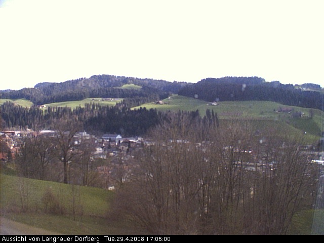 Webcam-Bild: Aussicht vom Dorfberg in Langnau 20080429-170500