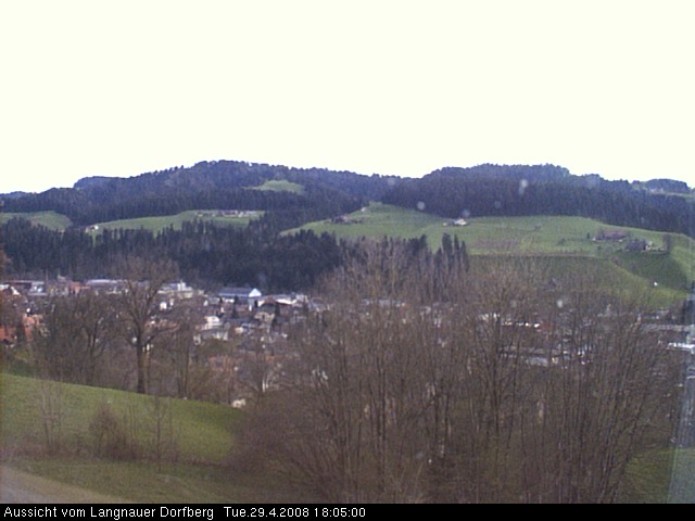 Webcam-Bild: Aussicht vom Dorfberg in Langnau 20080429-180500