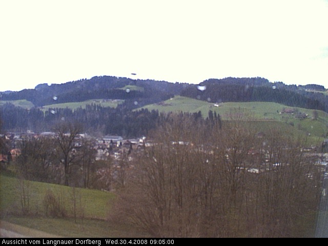 Webcam-Bild: Aussicht vom Dorfberg in Langnau 20080430-090500