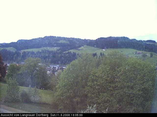 Webcam-Bild: Aussicht vom Dorfberg in Langnau 20080511-180500