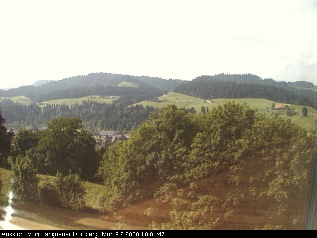 Webcam-Bild: Aussicht vom Dorfberg in Langnau 20080609-100500