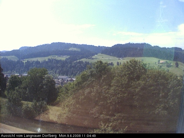 Webcam-Bild: Aussicht vom Dorfberg in Langnau 20080609-110500
