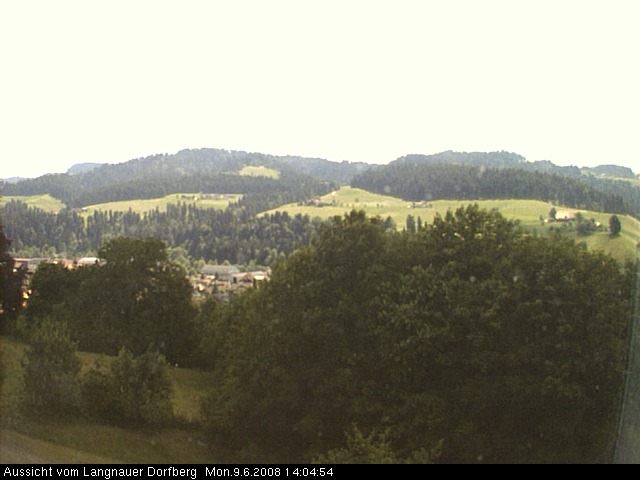Webcam-Bild: Aussicht vom Dorfberg in Langnau 20080609-140500