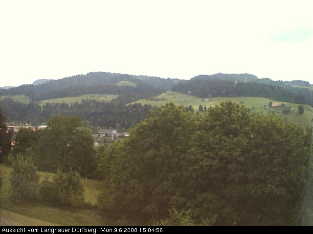 Webcam-Bild: Aussicht vom Dorfberg in Langnau 20080609-150500
