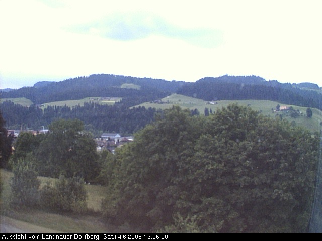Webcam-Bild: Aussicht vom Dorfberg in Langnau 20080614-160500