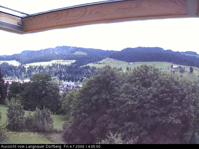 Webcam-Bild: Aussicht vom Dorfberg in Langnau 20080704-140500