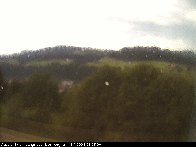 Webcam-Bild: Aussicht vom Dorfberg in Langnau 20080706-080500